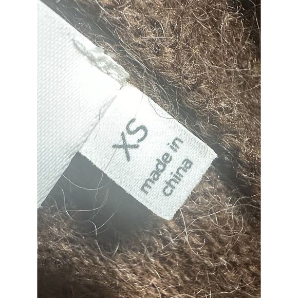 ASTR The Label Alpine Coffee Brown Relaxed Fit Cardigan Sweater Size XS - Picture 14 of 16